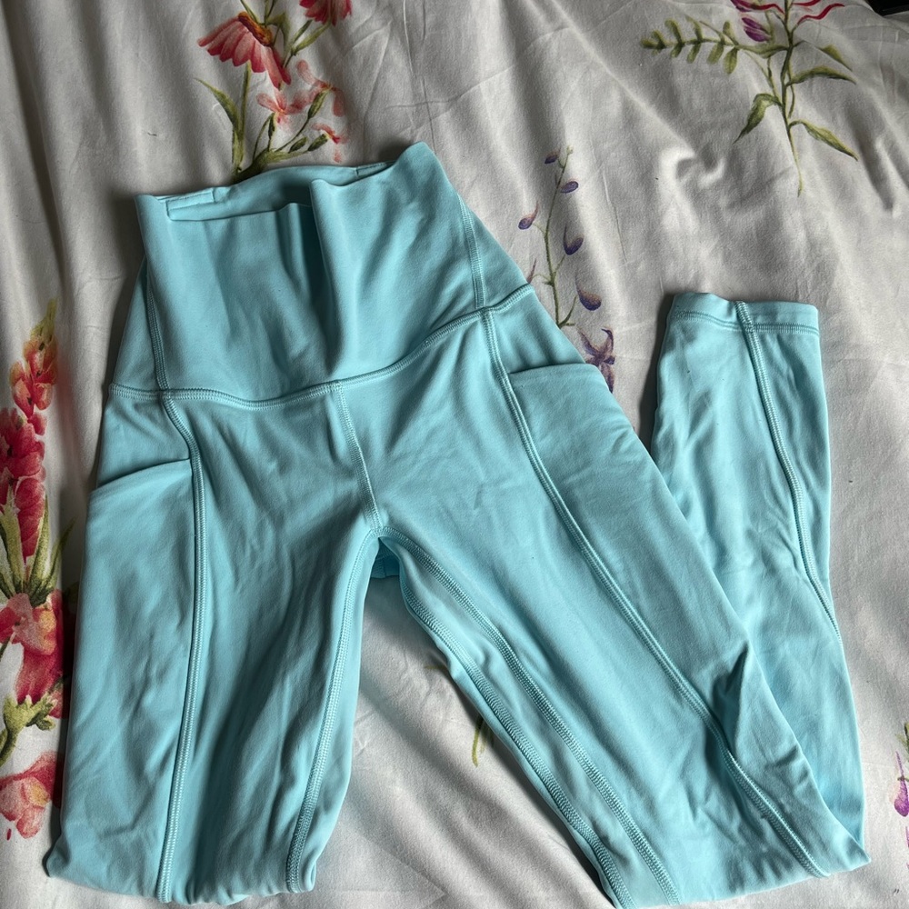 icing blue align lululemon leggings